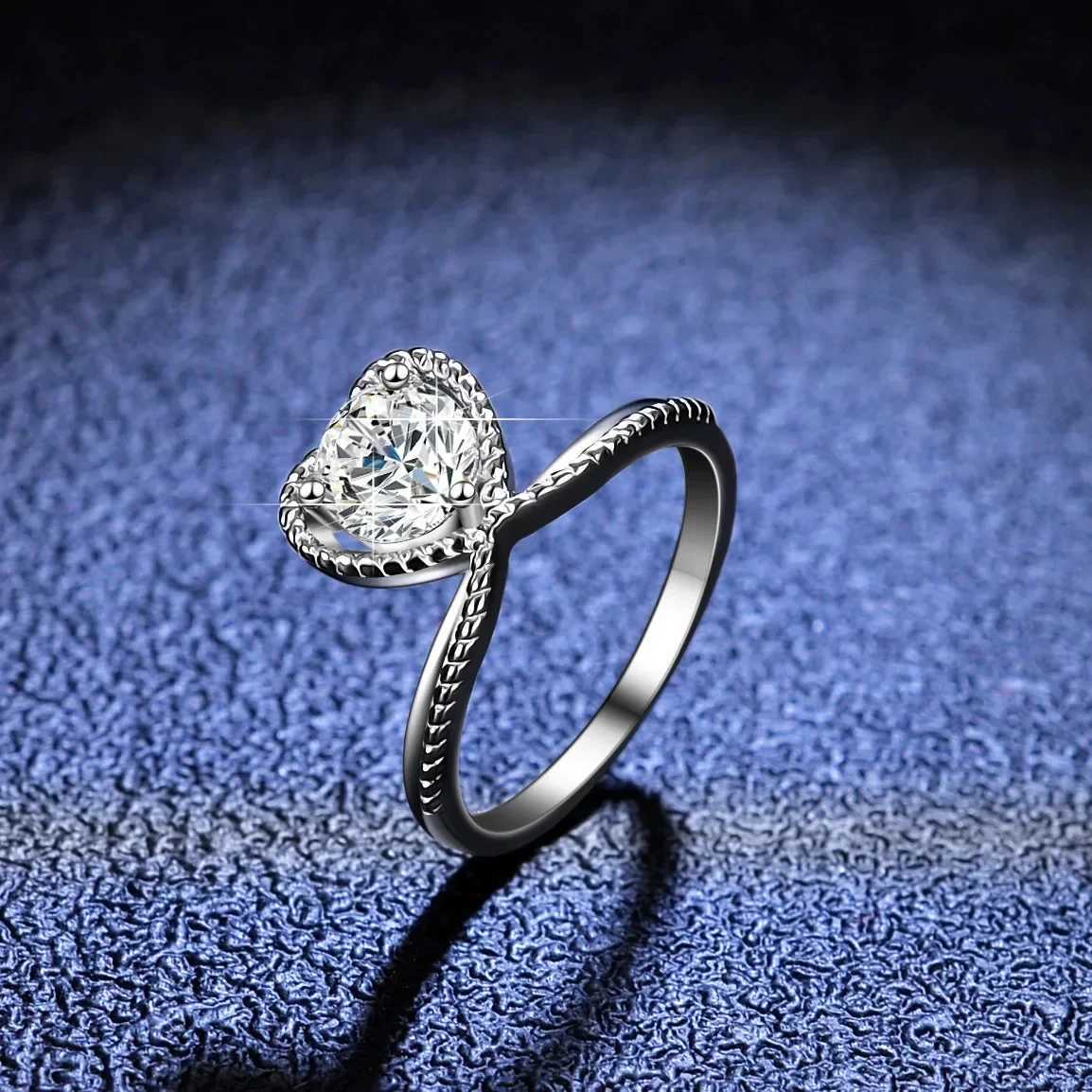 Platinum PT950 1CT VVS1 Diamond Female Engagement Ring Female Declaration Jewelry W240925