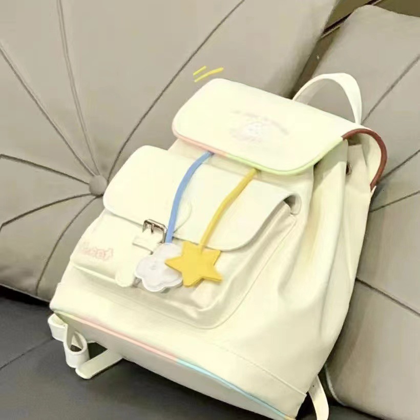 Niche Design 2024 New Designer Backpack Autumn/Winter Travel Bag Student Class Large Capacity Super Cute Female Backpack
