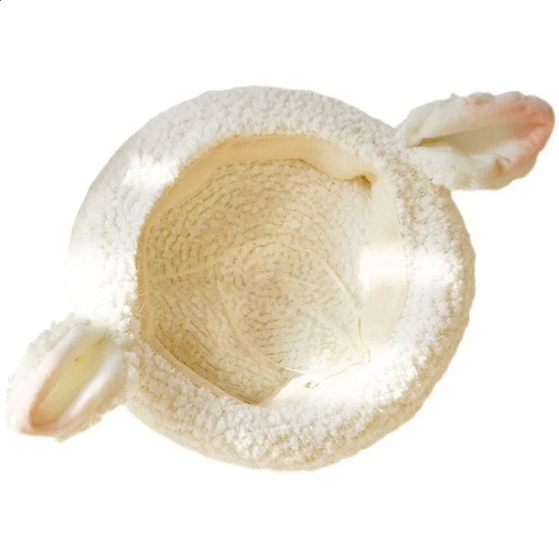 Original Sheep Earplugs Berberine Cashmere Lolita Handmade 240921