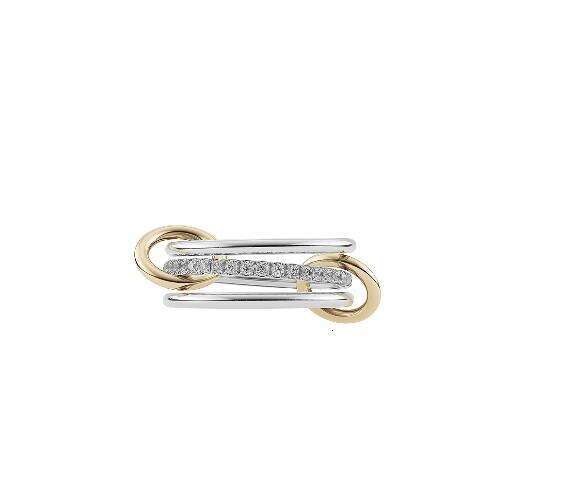 Band Rings Halley Emerald Gemini Spinelli Kilcol rings brand designer New fine jewelry gold and sterg sier Hydra ked ring for women