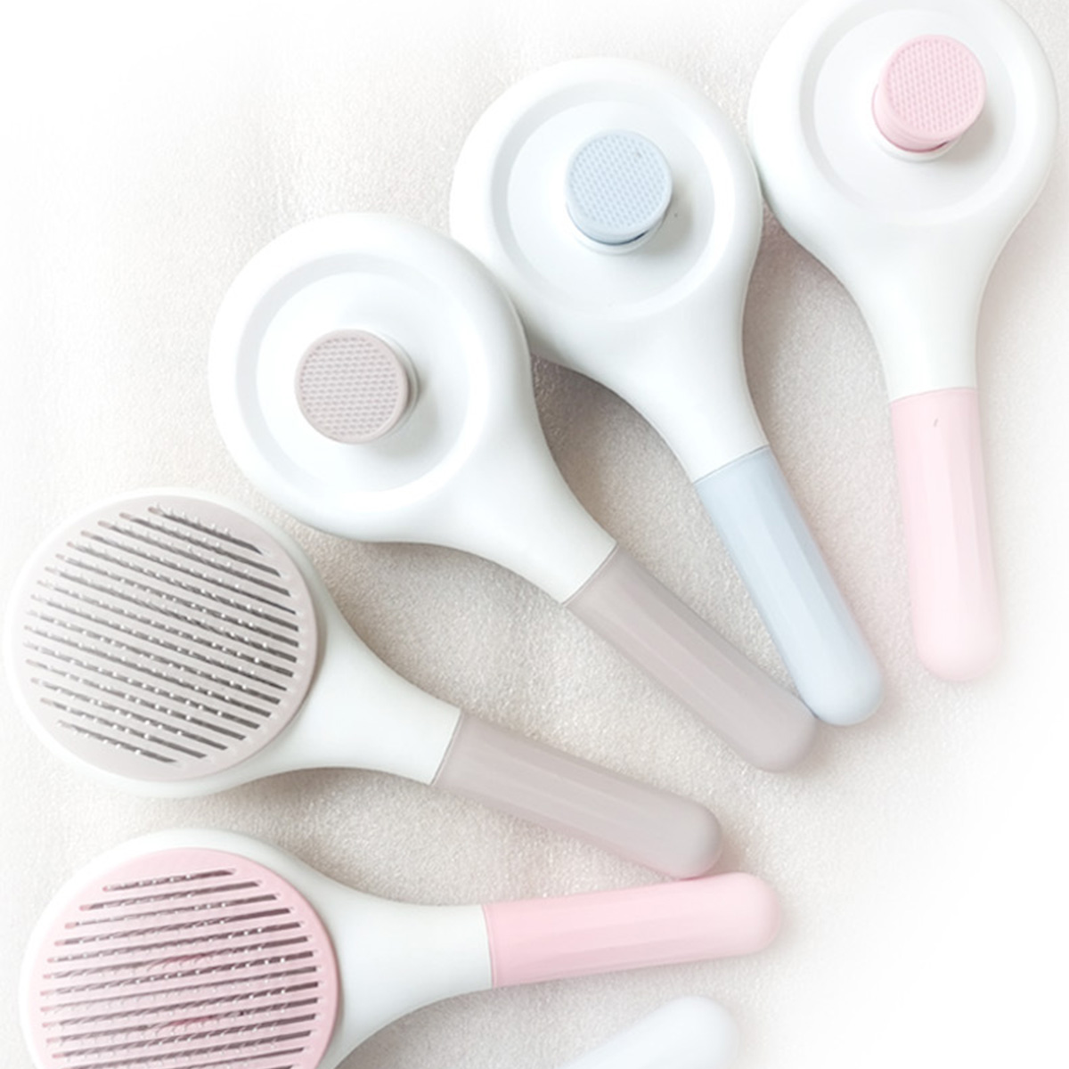 Halloween Pet comb one click hair removal comb for cats and dogs automatic hair shedding and knot opening beauty brush factory stock