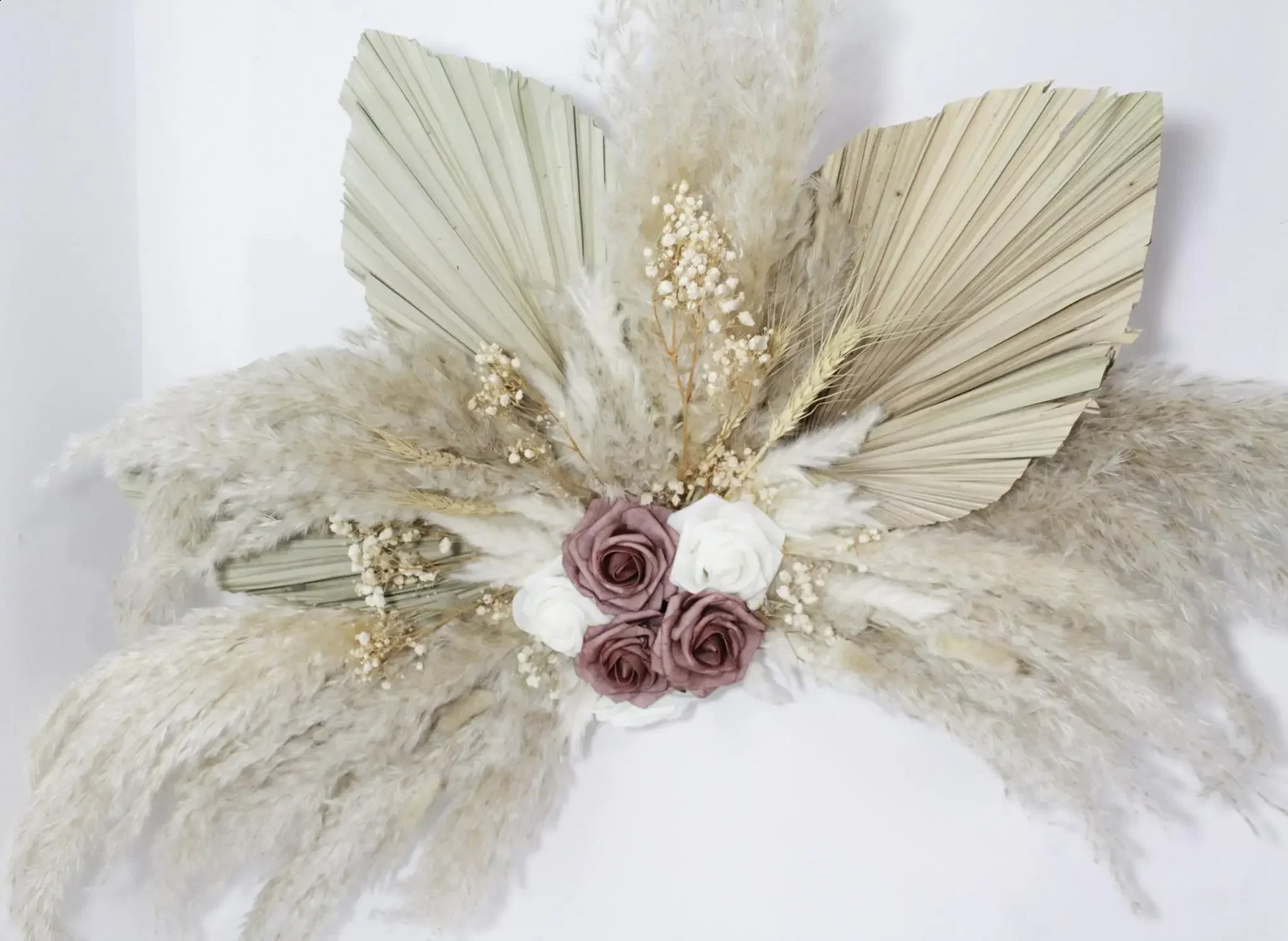 Wedding Background Dried Flowers Pampas Grass Arches Wall Decoration Home Decoration Kindergarten Baby Shower Decoration Flower Decoration 240913