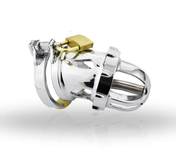 Factory price direct sales titanium alloy plated with environmentally friendly chromium CB6000S men's chastity belt metal stainless steel chastit