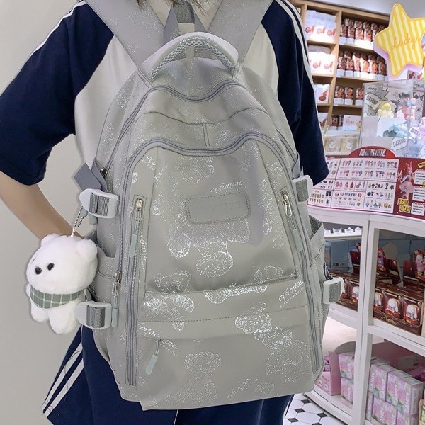 2024 new compact and fresh appearance, lightweight and large capacity backpack for girls, fashionable and cool casual backpack for boys and girls