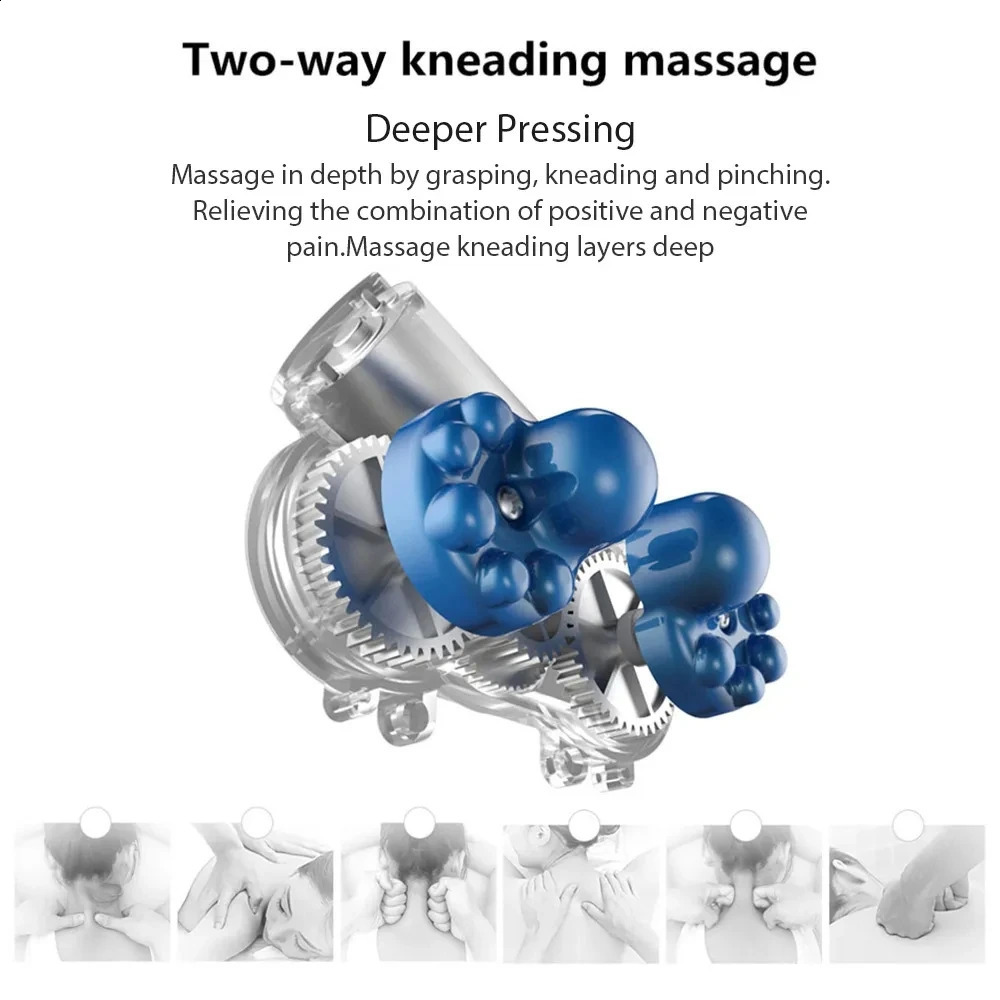 U Shaped Neck Massage Pillow Heating Vibration Kneading Electric Cervical Shoulder Protection Relaxing Massager 240919