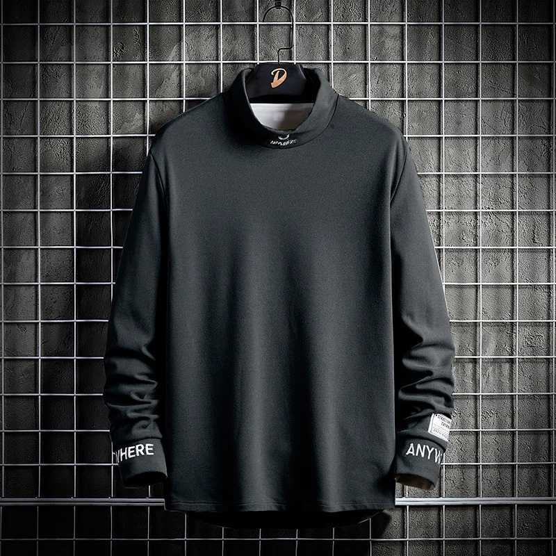 Hoodies Men Casual Minimalist Sweatshirt O-Neck Embroidery Basic Pullover Sweatshirt Men Round Neck New Spring Autumn WearX240925
