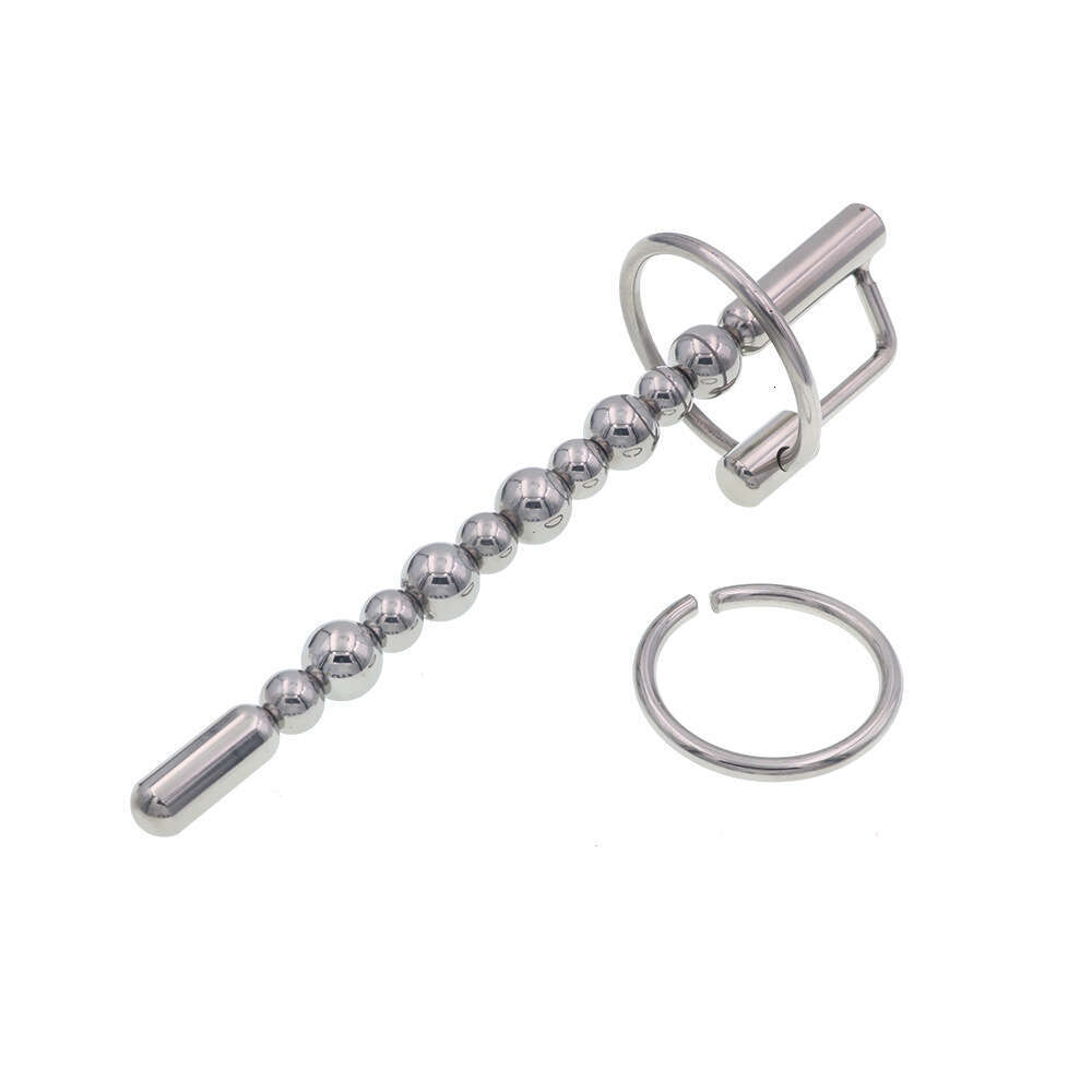 Large size horse eye rod stainless steel urethral plug pull bead for male and male masturbation, alternative stimulation, orgasmic tool for adult use