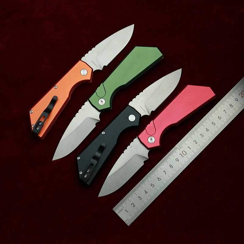 LEMIFSHE Best Packaging Box PT Mark MagnaCut Aluminum Handle Camping Hunting Survival EDC Pocket Tool Folding Knife CL240925