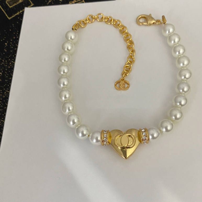 Luxury Gold-Plated Bracelet Brand Designer High-Quality Romantic Love Gift Bracelet High-Quality Jewelry Chain Heart-Shaped Design Bracelet With Box Birthday Party