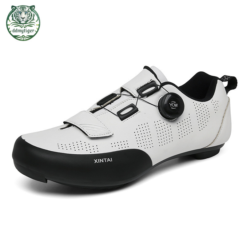 ddmytiger Large size power assisted bicycles, road lock shoes, outdoor sports equipment, breathable men's and women's cycling shoes A ddmyth