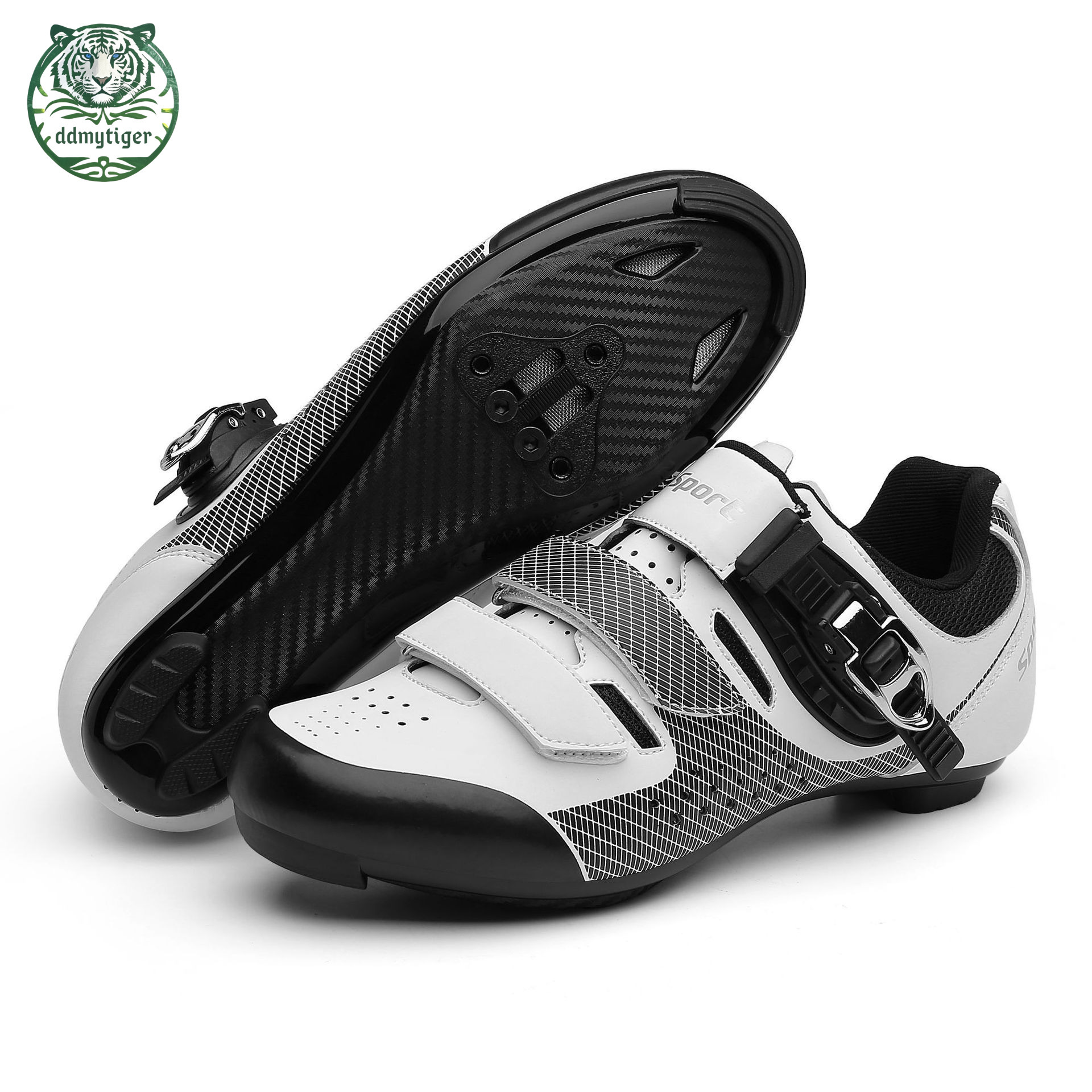 ddmytiger Autumn winter lockable summer casual men's and women's road assistance shoes, hard soled mountain cycling sports A ddmythur