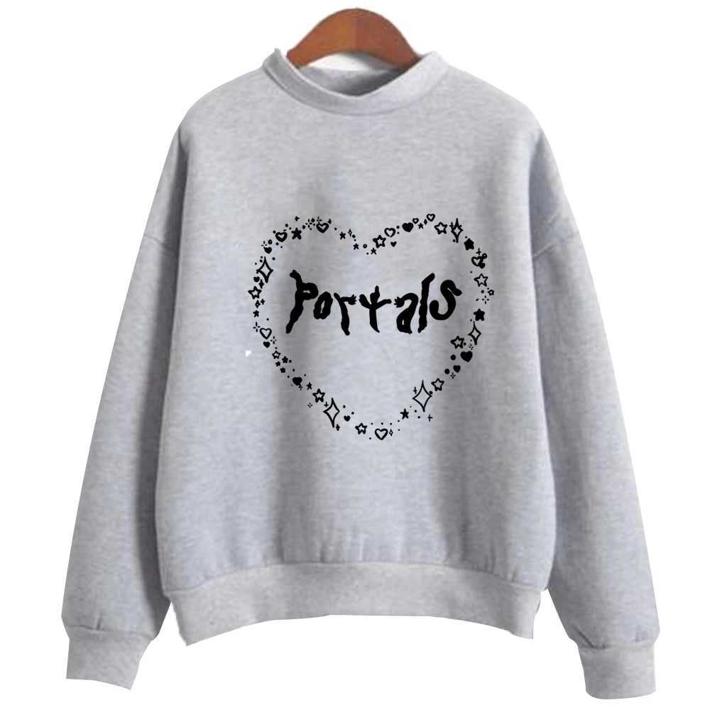 Portals Album Hoodies Melanie Martinez Hoodie Harajuku Round Neck Sweeathirts Fans GiftX240925