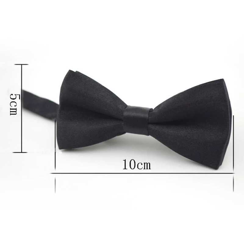 Childrens Bow Baby Boy Clothing Accessories Solid Color Gentlemans Shirt Collar Bow Color Cravats Gift Y240925