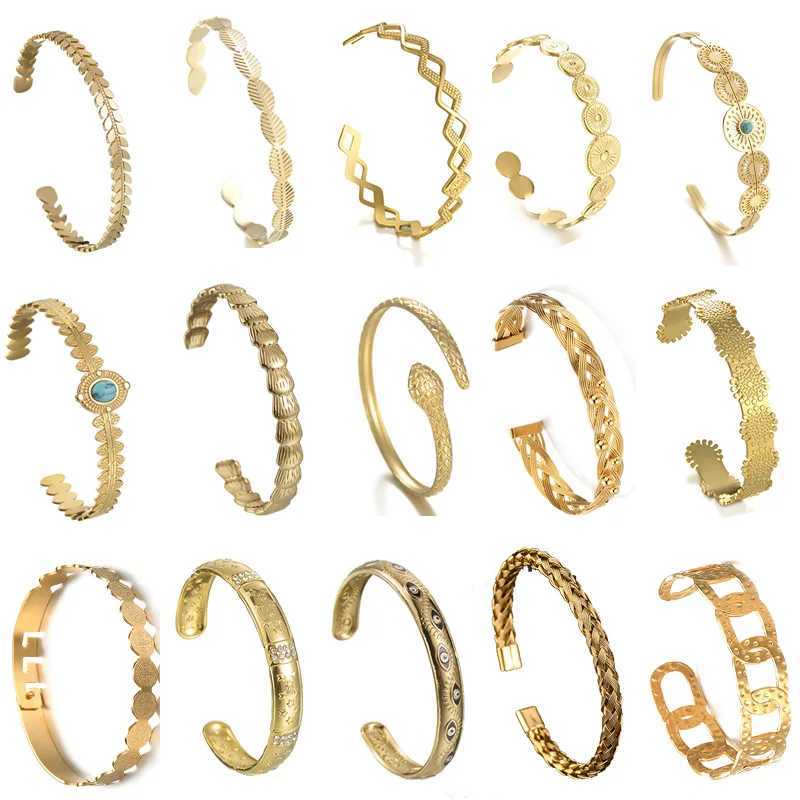 Nextvance Vintage Snake Bangle Bracelet For Women Stainless Steel Snake Opening Bangle Animal Aesthetic Fashion Jewelry GiftsX240925