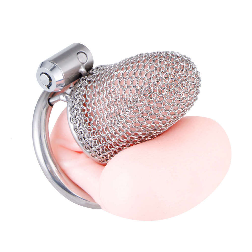Male chastity lock CB lock chastity device stainless steel concealed lock design JJ birdcage alternative sex toy penis restraint