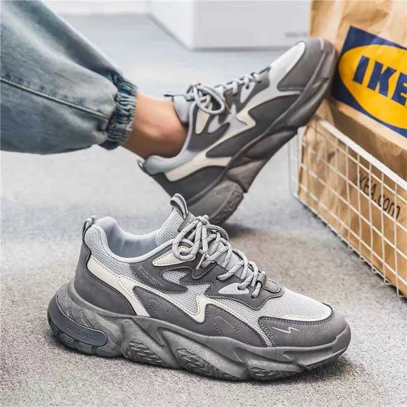 Fashion Men Casual Sneakers High Quality Comfortable Platform Running Sport Shoes Breathable Basketball Footwear Tenis Masculino M240924