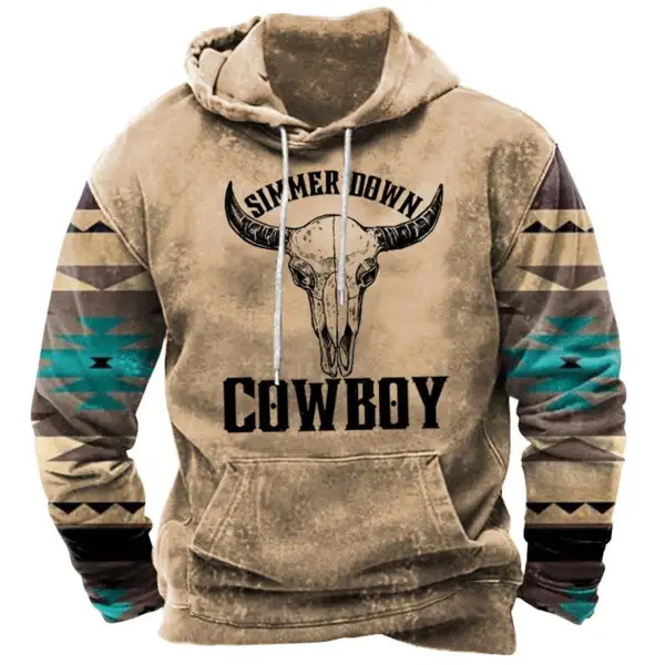 Pattern Hoodie Animal Mens Comfortable Breathable Lightweight Hooded Sweatshirt For Trendy Winter Wear Mens Clothing