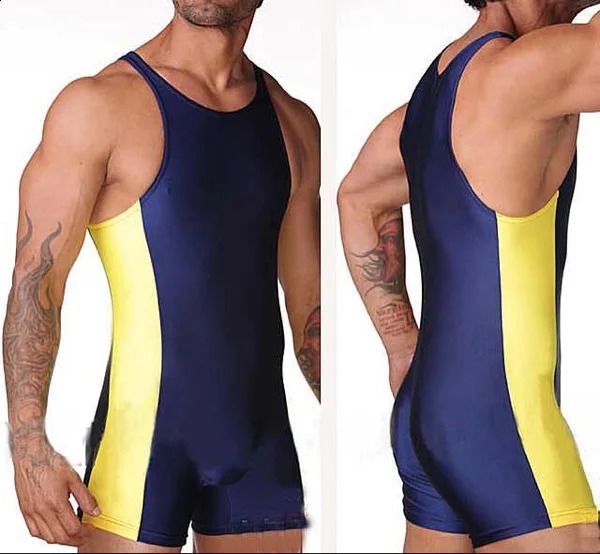 Wrestling Singlets Power Lift Weightlifting PowerLifting Suit One Piece Bodysuit Iron Swimwear Gym Sport Fitness Skinsuit 240903