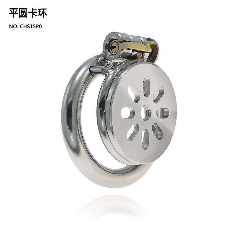 Colorful stainless steel chastity lock, penis cage, CB, worn outside, pseudo virgin chastity tool, sexual tool, adult toy for use