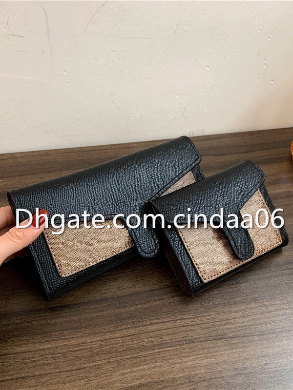 Designer Wallets Women Luxury Flap Coin Purses Card Holder Wallet Woman Handbags Mens Handheld Bags