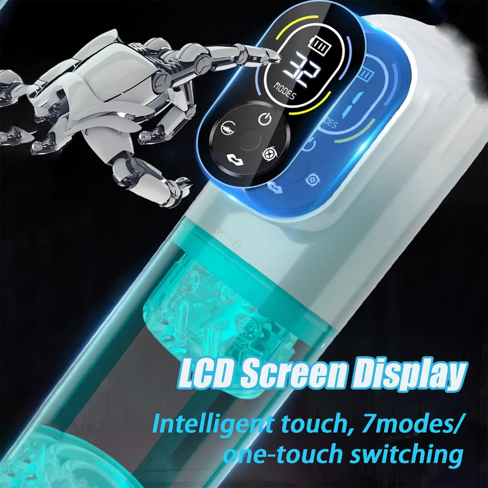 Male sex toy adult automatic masturbation penis pump pocket cat vibration stimulation roaming penetration game 3D texture 240914