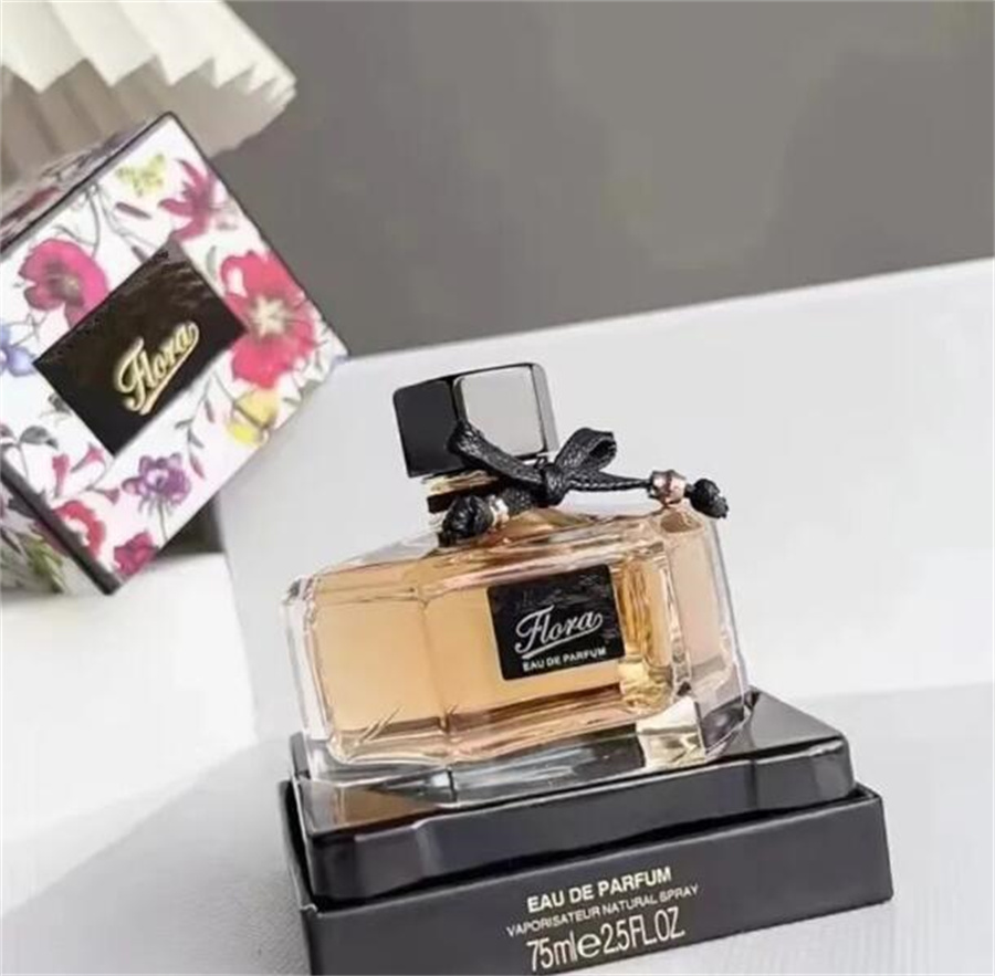 Marque Flora Women Perfume 75 ml Floral Eau de Parfum Perfumes charmantes femmes Cologne Spray livraison rapide