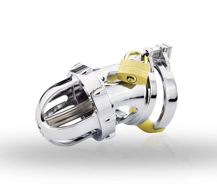 Factory price direct sales titanium alloy plated with environmentally friendly chromium CB6000S men's chastity belt metal stainless steel chastit
