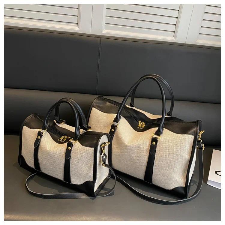 Shoulder Bags Fashion Commuter Casual Single Crossbody Bag Women 2024 Travel Storage Tote Handbags Large Capacity Portable Canvas da65 4