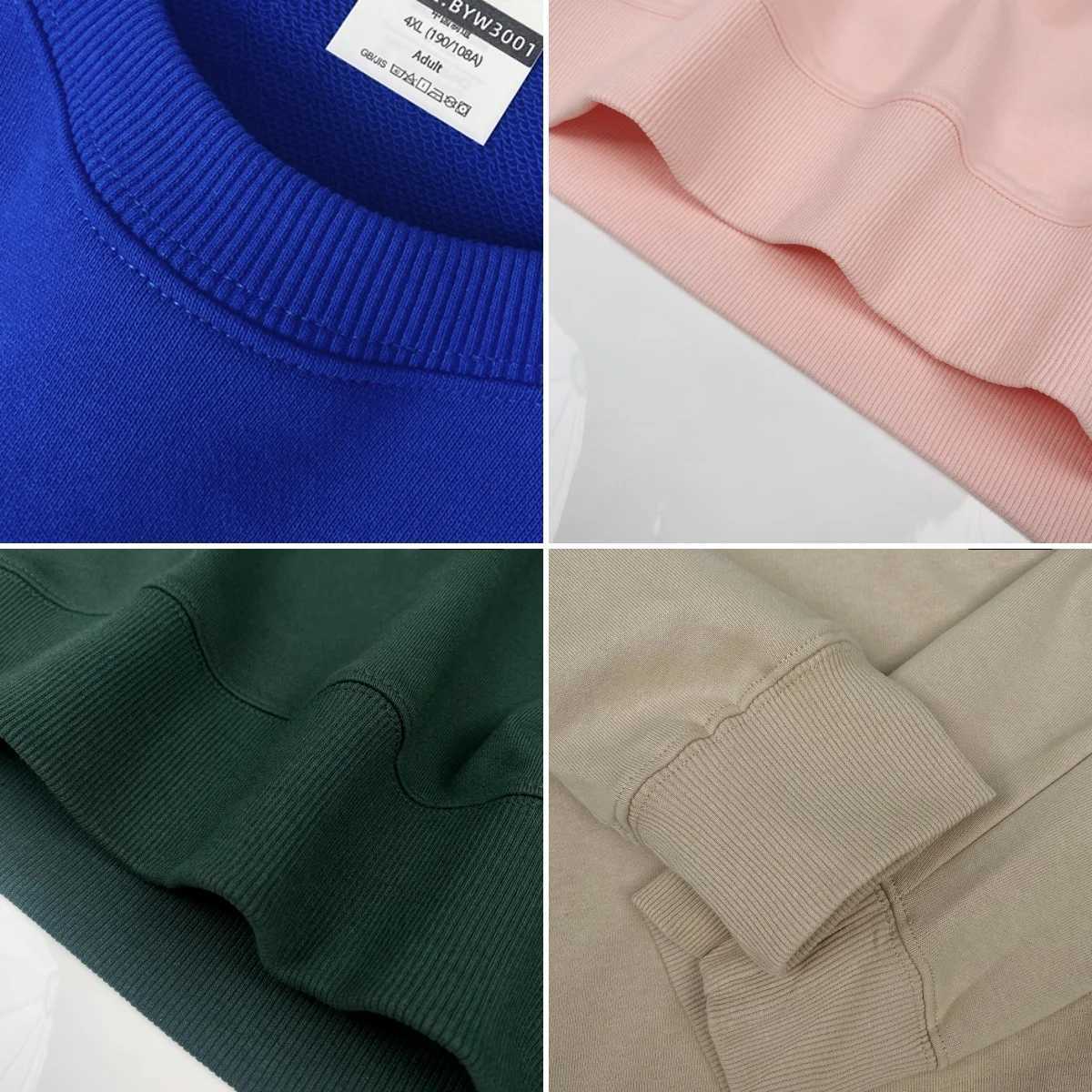 Sports Sweatshirt Men 2024 Spring and Autumn Round Collar Couple Loose Casual Dopamine Color Sweatshirt Large SizeX240925