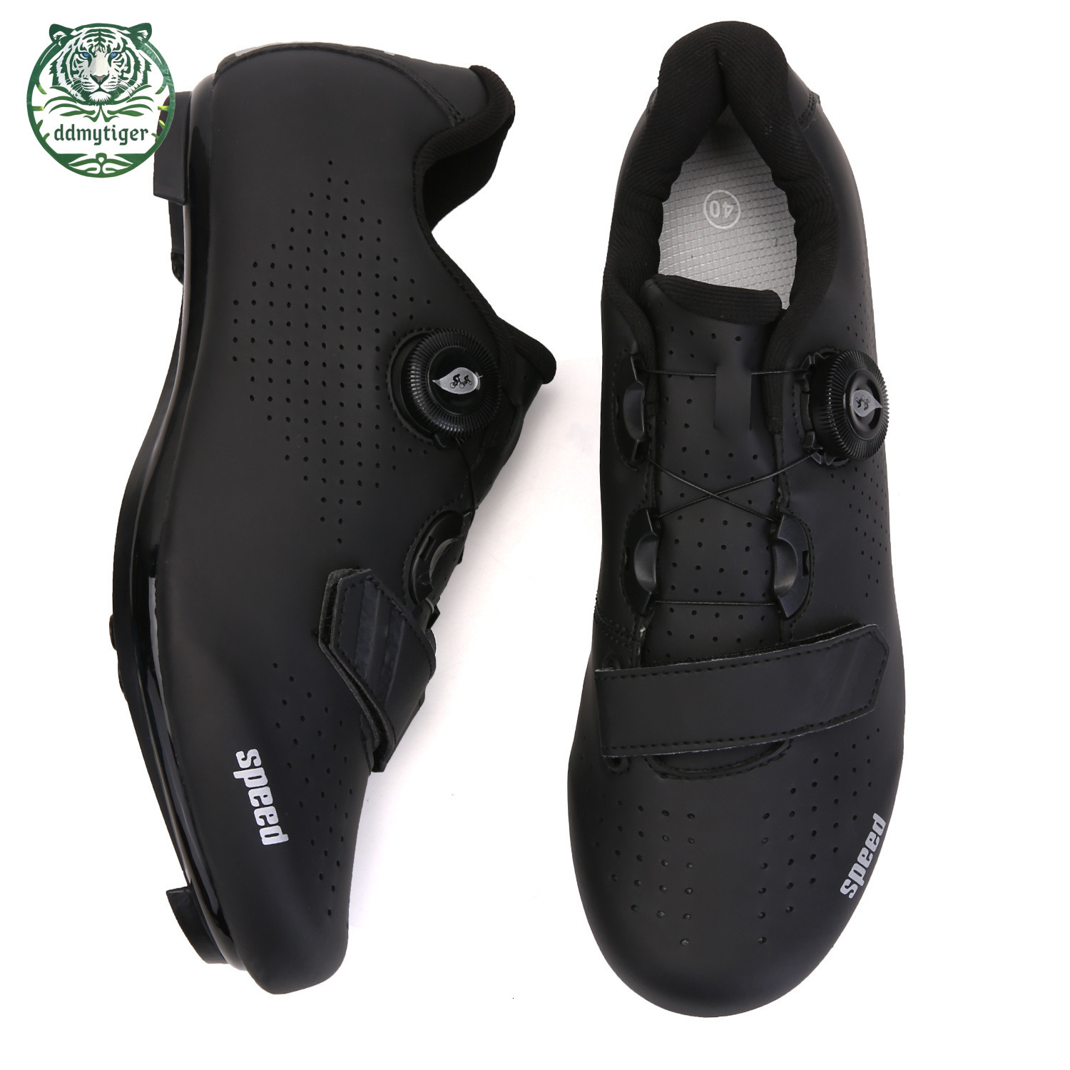 ddmytiger Highway mountain men's and women's locked bicycles, unlocked hard soled dynamic cycling shoes, fitness center A ddmythur