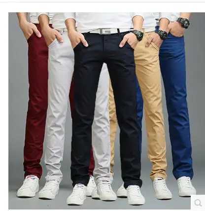 summer New Casual Pants Men Cotton Slim Fit Chinos Fashion Male Brand Clothing Plus Size Trousers cargo pants strtwear M240924 - view 3