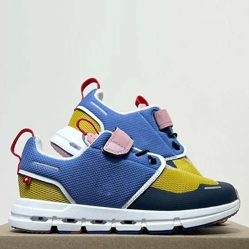 2026 basketball Kid Shoes Cloud 5 Kids Running Youth Infant Toddlers Designer Trainers Boys Girls Sneakers Pink Green Boy Children Sneaker Free Shippi
