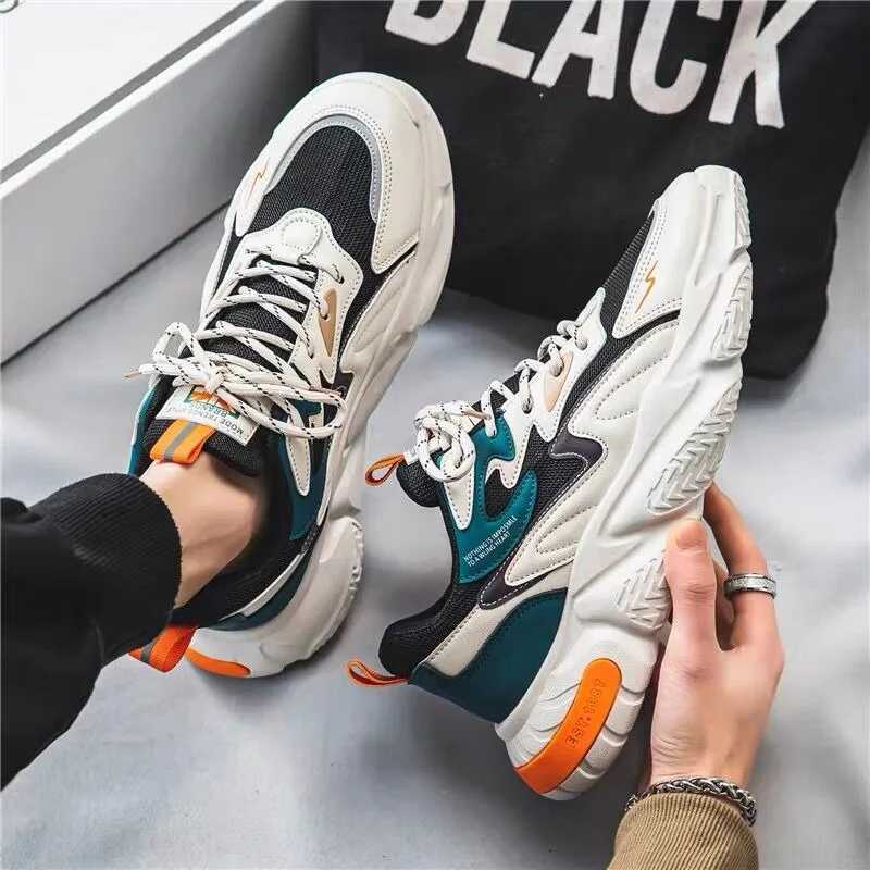 Fashion Men Casual Sneakers High Quality Comfortable Platform Running Sport Shoes Breathable Basketball Footwear Tenis Masculino M240924