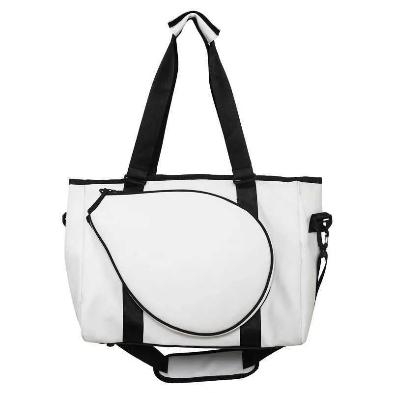 Tennis shoulder bag sports bag portable womens tennis racket outdoor clothing badminton racket fitness bag W240925
