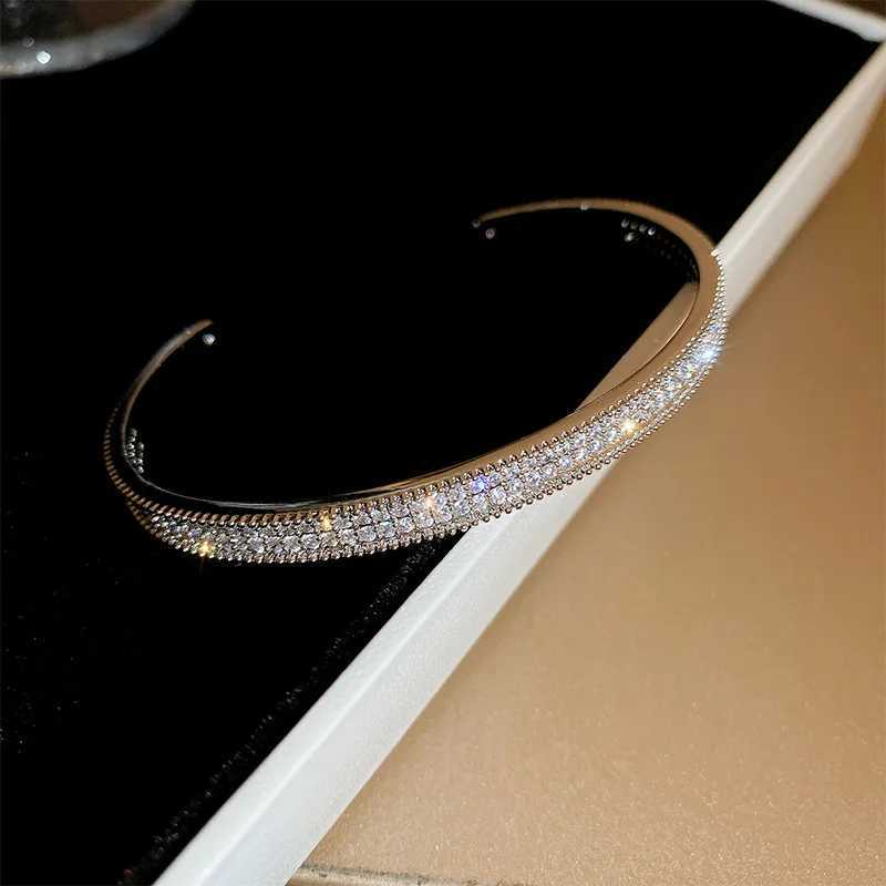 New Korea Exquisite Simple Geometric Opening Bracelet Fashion Temperament Joker Bracelet Elegant Ladies Banquet JewelryX240925