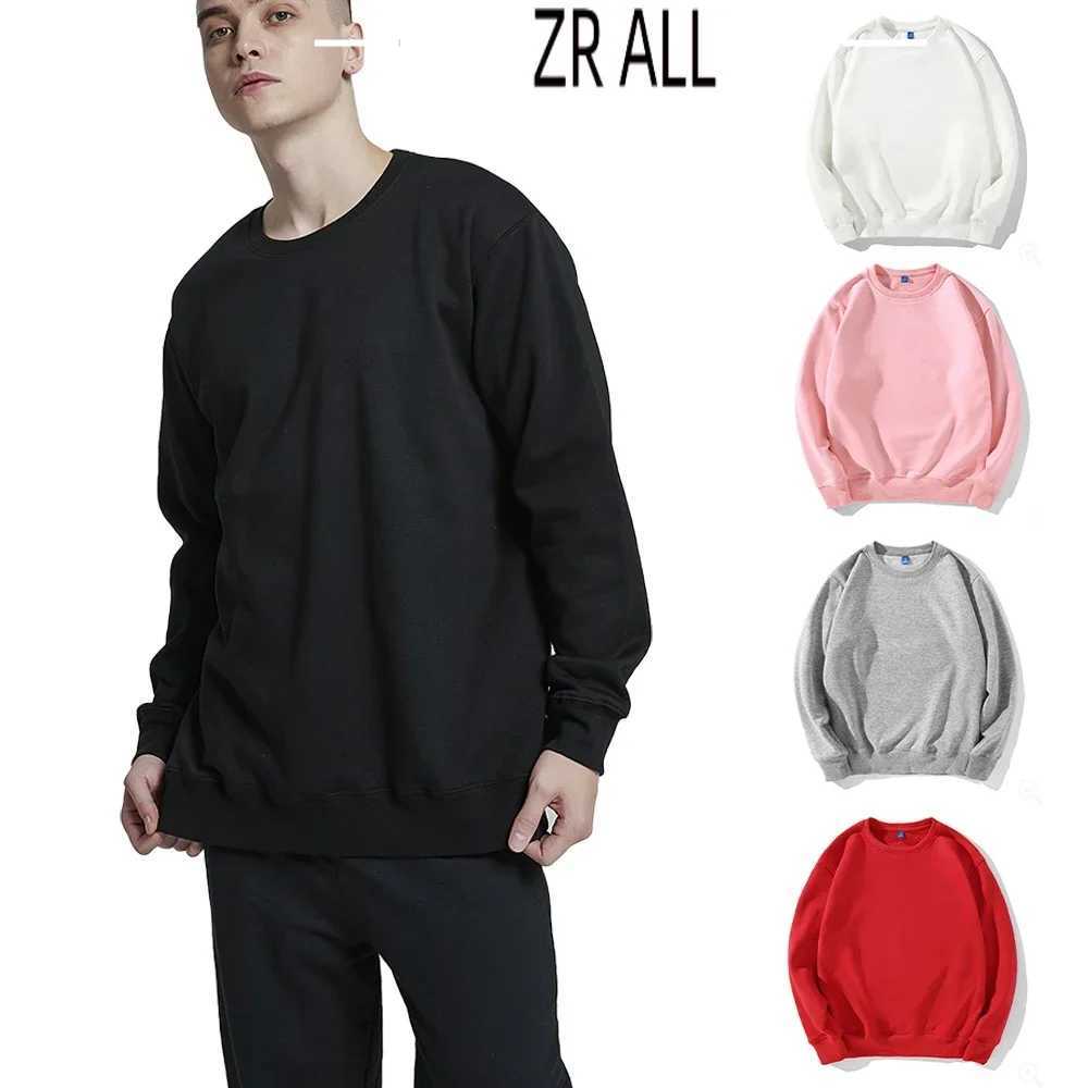 Mens Round Neck Long Sleeved Casual Sports Shirt Breathable Sweatshirt Sports Fashion Tough File Street StyleX240925