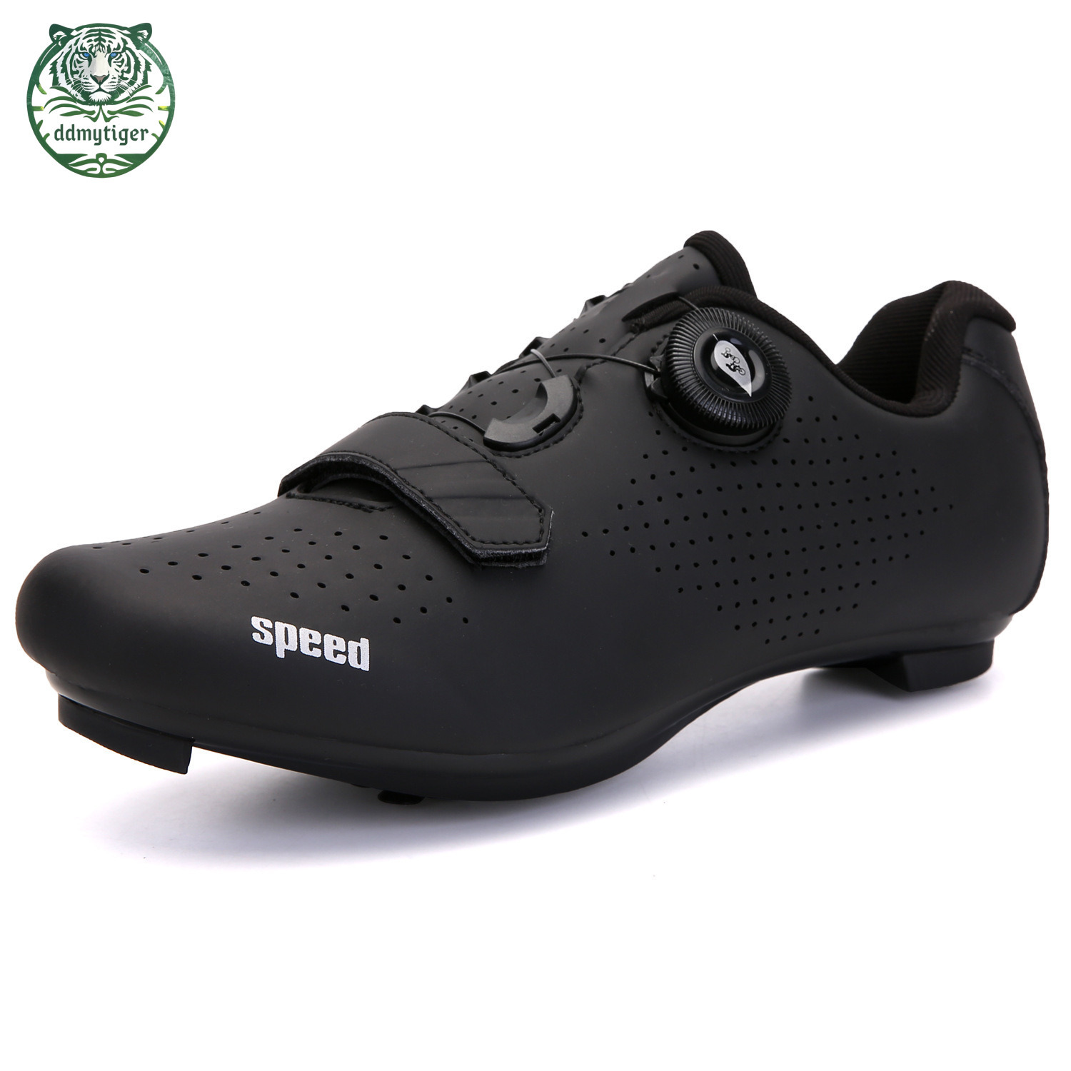 ddmytiger Highway mountain men's and women's locked bicycles, unlocked hard soled dynamic cycling shoes, fitness center A ddmythur