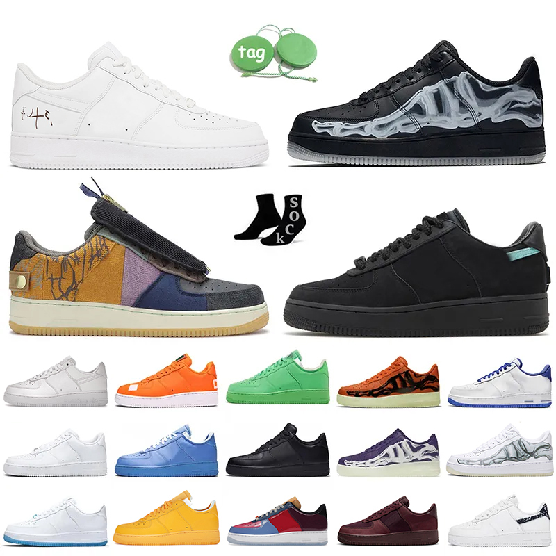 Skeleton Designer Athletic Shoes Women Mens White Black University Gold MCA Blue Drake Nocta Low Top Lover Boy Shadow Platform Sneakers Trainers