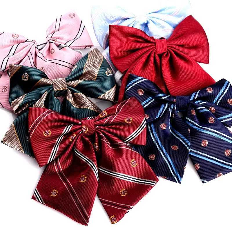 School uniform Wentie ribbon LED rope new collar handmade Wans shirt Wentie Y240925