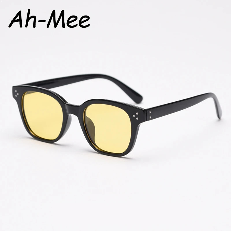 Fashion Cat Eye Polarized Sunglasses Women Square Black Sun Glasses Rivet Trend Candy Color Small Frame Eyeglasses Shades 240914