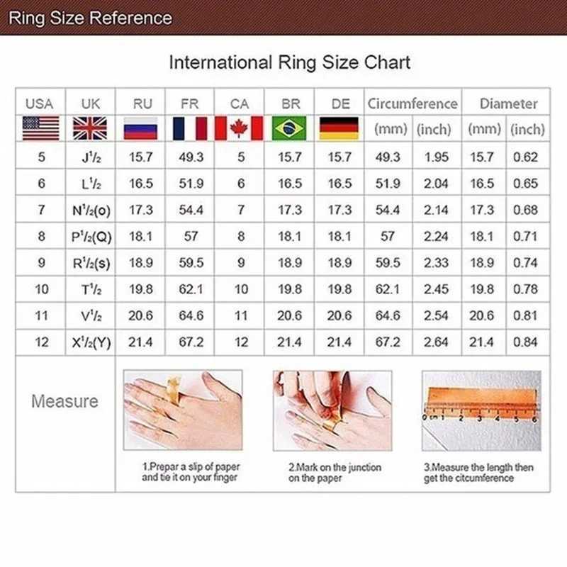 Gorgeous three row white zircon engagement ring fashionable gold party womens anniversary wedding ring W240925