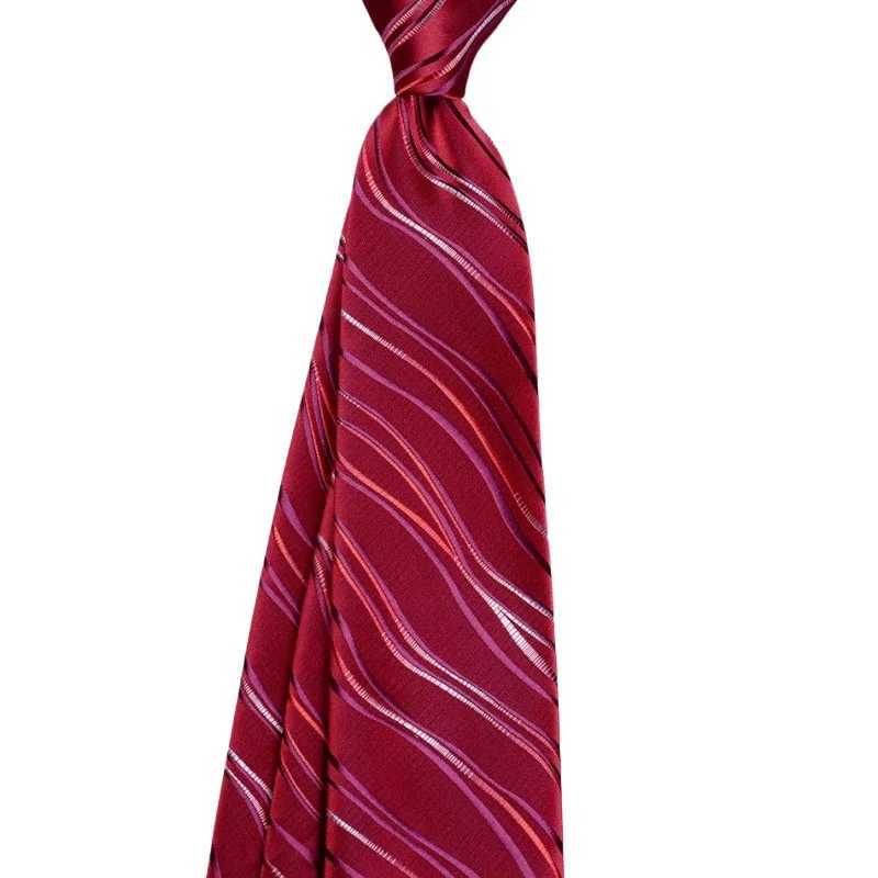 Mens Tie Knot Formal Set Professional Color Fashion Korean Edition Business Stripe Wedding Gro Gift Box Y240925
