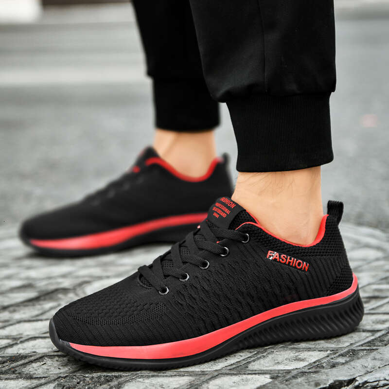 Hot Sale Black Red Cheap Running Women Large Size 47 48 Breathable Light Sports Sneakers Men Gym Shoes tenis mascuo free shipping shoes 241108