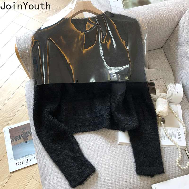 Designer's new mohair cut sweater for women, pull style women's long sleeved waist cinched round neck retro knitted cardigan, unprinted dres