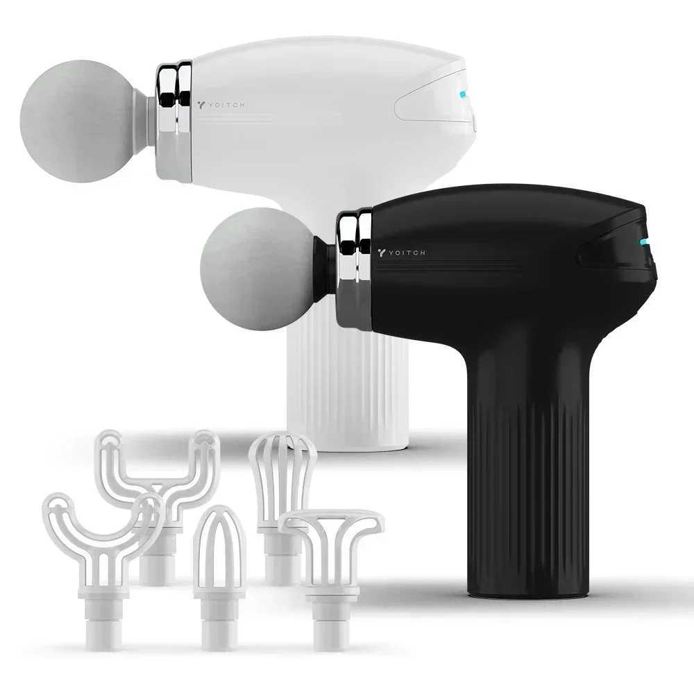 Okayso Mini Fascia Gun Exercise Muscle Relaxer Cross Style Fascia Gun Vibration Relaxation Massage Gun W240924
