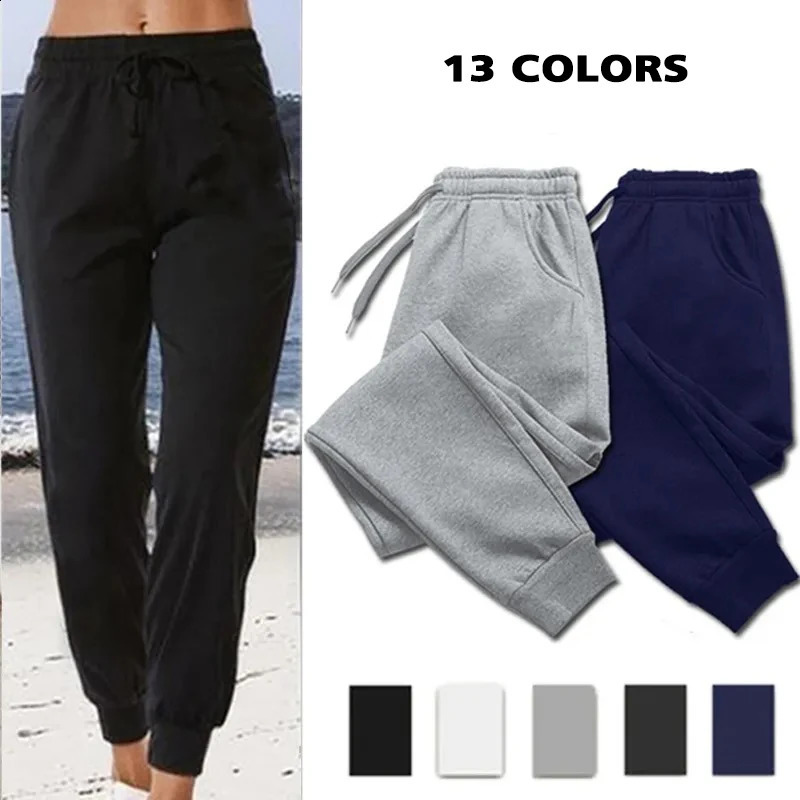 Autumn Winter Fleece Mens Casual Pant Long Pants Sweatpants Soft Sports Jogging S3XL 240920
