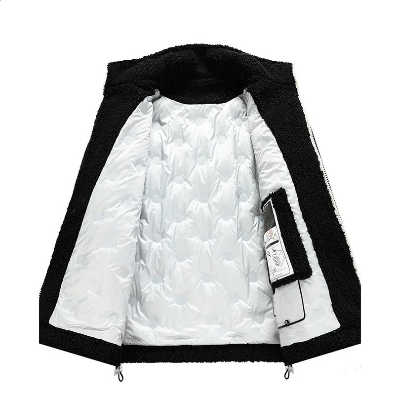 winter loose and fashionable couple thick coat for male students 240923