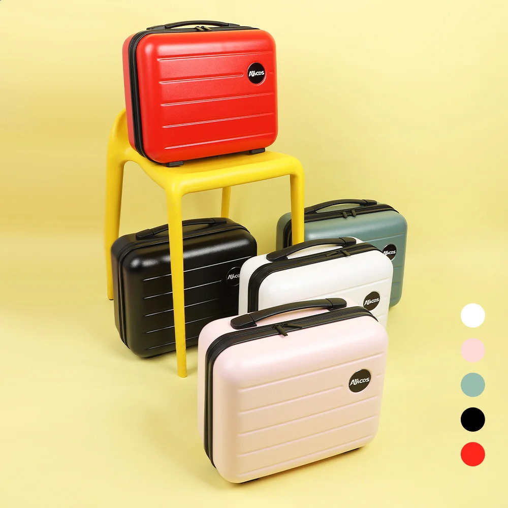 SBS001 34x295x18cm 16 inch PC material flight travel case mini portable makeup box luggage bag womens trend carry it with you 240923