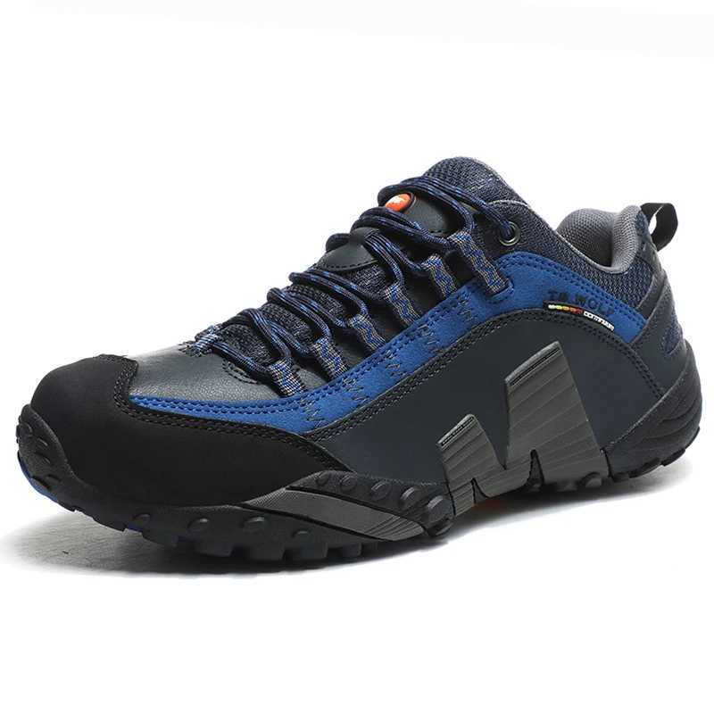 Hiking Shoes Genuine Leather Hiking Shoes Men Waterproof Outdoor Couple Trekking Shoes Non Slip Climbing Sports Shoes Men Sneakers M240924