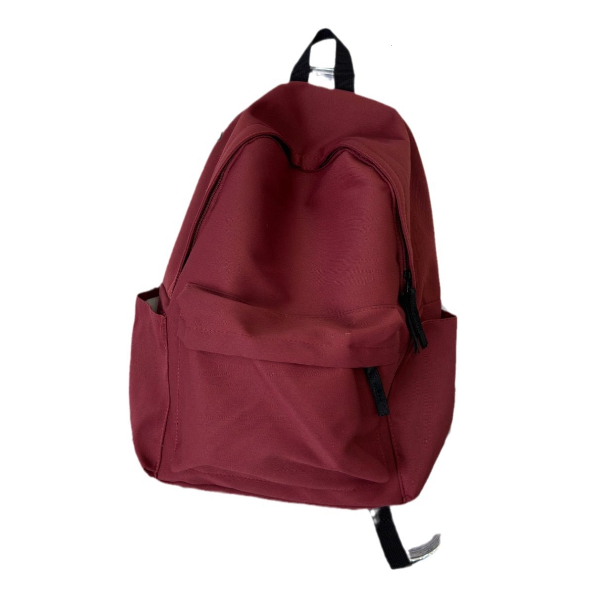 2024 new designer backpack with large capacity and simple solid color for girls and boys